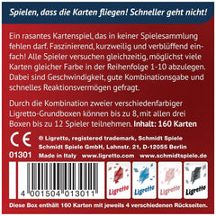 Schmidt Spiele - Ligretto rot - Familienspiele