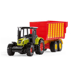 Siku - Claas tractor with silage trailer - Play Vehicles