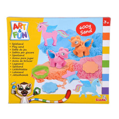 Simba - Art & Fun Playsand Set Unicorn - Clay & Modeling Dough