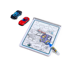 Simba - Art & Fun Wasserstiftbuch Cars - Basteln und Kunst