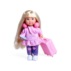 Simba - Puppen-Sets - Evi Love Reise-Spaß Mini-Puppe - Pink - 3 Jahre