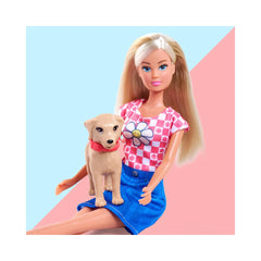 Simba - Puppen-Sets - Steffi Love Hundespaß Puppe mit Welpen - 3 Jahre