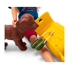 Simba - Puppen - Steffi Love Wanderpuppe mit Hund und Zubehör - 3 Jahre - Outdoor-Abenteuer