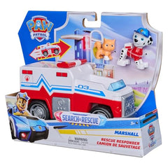 PAW Patrol Search & Rescue – Marshall und Feuerwehrtruck mit Rückzugsmotor