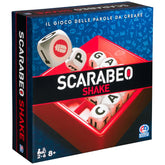Spin Master - Scarabeo Shake Brettspielset - Italienische Edition