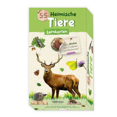 TROTSCH - Learning Cards Native Animals Books - German Edition
