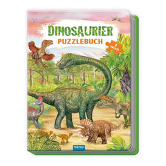 TRÖTSCH - Pappenbuch Puzzlebuch Dinosaurier - Lernspielzeug