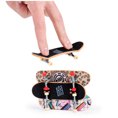 Tech Deck - 96 mm Fingerboard mit authentischen Designs 4er-Pack - gemischt