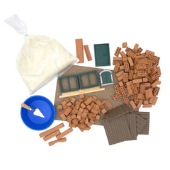 Teifoc - House with Barbecue 185 Pcs - Arts & Crafts