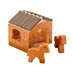 Teifoc - Little horse stable 50 Pcs - Arts & Crafts