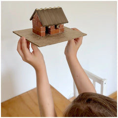 Teifoc - Small family home 32 Pcs - Arts & Crafts