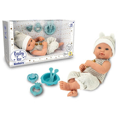 Teorema - Puppen - Baby Teo NeoBorn Puppe - Weiches Vinyl - 3 Jahre - Pflege-Spiel