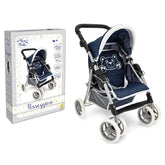 Teorema - Puppen-Sets - Deluxe Puppenwagen - Verstellbarer Griff - 3 Jahre