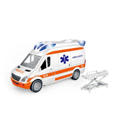 Teorema - Spielfahrzeuge - Krankenwagen - Reibungsantrieb - 3+ Jahre - Lernspielzeug