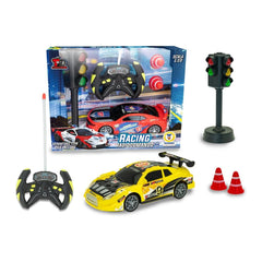 Teorema - Play Vehicles - RC Racing Car Set - Interactive Lights - 6 Yrs