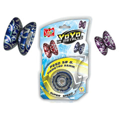 Teorema - Sports Toys - Teo's Adventures Metal Yo-Yo - 55mm - 3+ Years - Multi Colour
