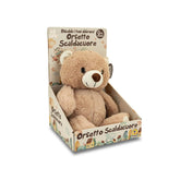 Teorema - Stuffed Animals - GOGO Heart-Warmer Teddy Bear - Pink Beige - 0 Months