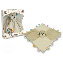 Teorema - Kuscheltiere - GoGo Dou Dou Hund Kuscheltuch - Beige - 0 Monate