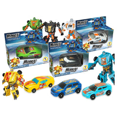 Teorema - Spielsets - 2-in-1 Transformierbares Roboterauto - 3 Jahre - STEM Lernen