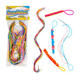 Toys Garden - Basteln & Malen - Scoubidou Bastelschnüre - 40 Weiche Fäden - 5+ Jahre