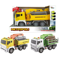 Toys Garden - Metropoli Truck with Lights and Sounds - Play Vehicles