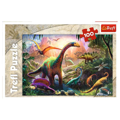 Trefl - Dinosaur Land - Puzzles - +5 - TRF16277