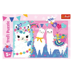 Trefl - Happy Llamas - Puzzles - +5 - TRF16363