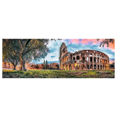 Trefl - 1000 Teile Panorama Puzzle - Kolosseum bei Sonnenaufgang - 14+ - TRF29030