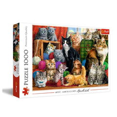 Trefl - Feline Meeting - Puzzles - 14 - TRF10555