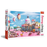 Trefl - Lustige Städte: Süßigkeiten in Venedig - Puzzles - 14+ - TRF10598