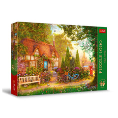 Trefl - 1000 Teile Puzzle - Puzzles - 14+ - Tea Time Reetdachhaus - TRF10803