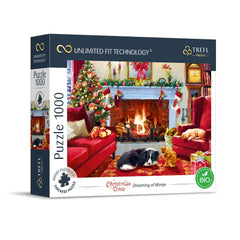 Trefl - 1000 Piece Puzzle UFT - Dreaming of Winter - Puzzles Age +14 - TRF10754