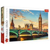 Trefl - 1500 Piece Puzzle - London, United Kingdom - Puzzles Age +14 - TRF26202
