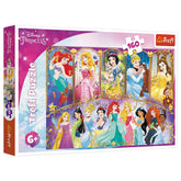 Trefl - 160 Piece Puzzle - Disney Princess Portraits of Princesses - Puzzles Age +6 - TRF15407