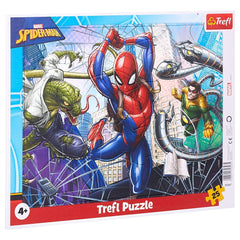 Trefl - 25 - teiliges gerahmtes Puzzle - Spider - Man - 4 - TRF31347