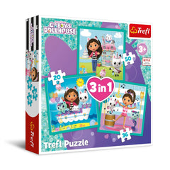 Trefl - 3 Puzzles in 1 - Puzzles - 3 - TRF34871