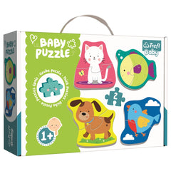 Trefl - 4 Puzzles in 1 Shaped - Puzzles - +1 - TRF36074