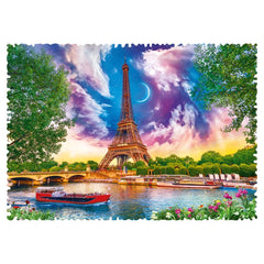 Trefl - 600 Piece Puzzle - Crazy Shapes Sky Over Paris - Puzzles Age +10 - TRF11115