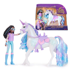 Unicorn Academy Layla & Glacier Figuren Set 30 cm