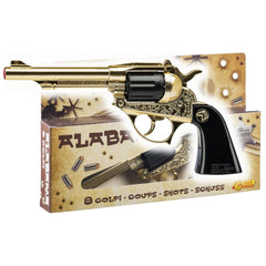 Villa Alabama Gold 8-Shot Toy Revolver