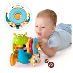Yookidoo - Crawl 'N' Go Snail - Babyspielzeug - 6 Monate+ - YKD40113