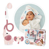 Yookidoo - Elephant Baby Shower Geschenkset - Badewannenspielzeug - 0 - 18 Monate - YKD40228
