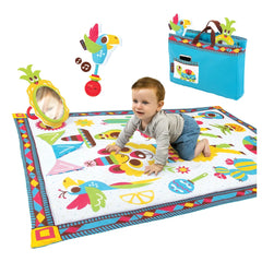Yookidoo - Fiesta Spielmatte zur Tasche - Spielmatten & Fitness - 0 Monate+ - YKD40167
