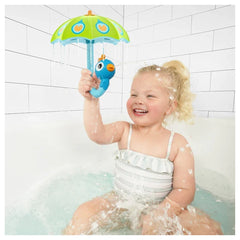 Yookidoo - Fill 'N' Rain Peacock Umbrella - Badewannen Spielzeug - 18 Monate+ - YKD40223