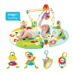 Yookidoo - Gymotion Activity Playland - Spielmatten & Fitness - 0 Monate+ - YKD40126