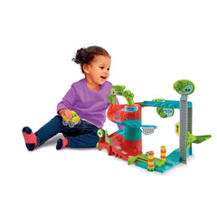 Baby-Clementoni - Feuerwache - Spielzeug-Rennauto- und -Schienensets