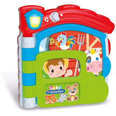 Baby-Clementoni - Mein-Erstes-Bauernhof-Buch - Baby-Aktivspielzeug