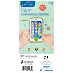 Baby Clementoni - Smartphone Touch & Play Baby Activity Toys - Italian Edition