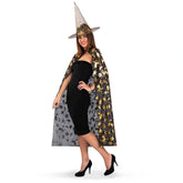 Carnival Toys - Witch Costume Set With 120 Cm Cloak And Hat For Imaginative Play - Pretend Professions And Role Playing