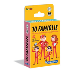 Clementoni - 10 Famiglie Memory Card Games - Italian Edition